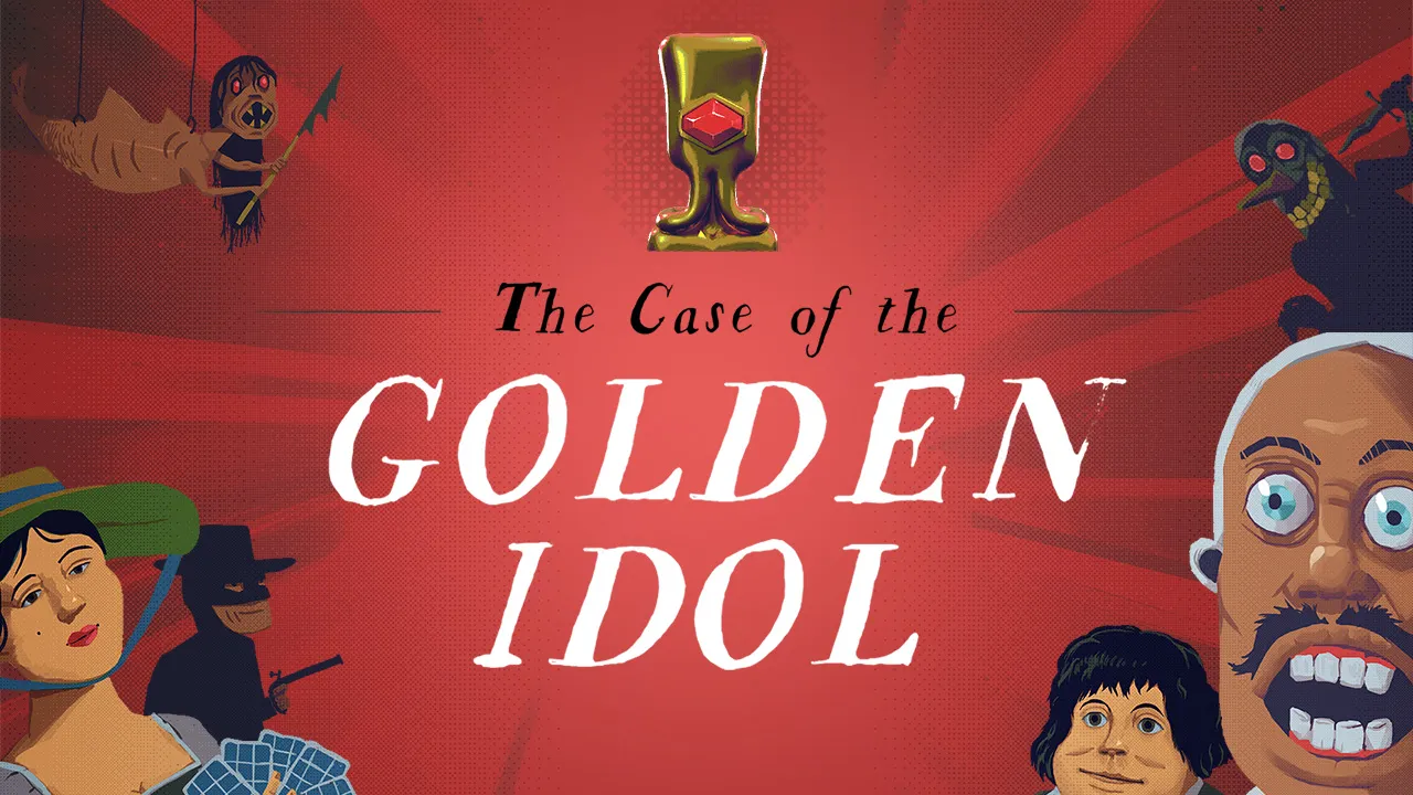 The Case of the Golden Idol Logo