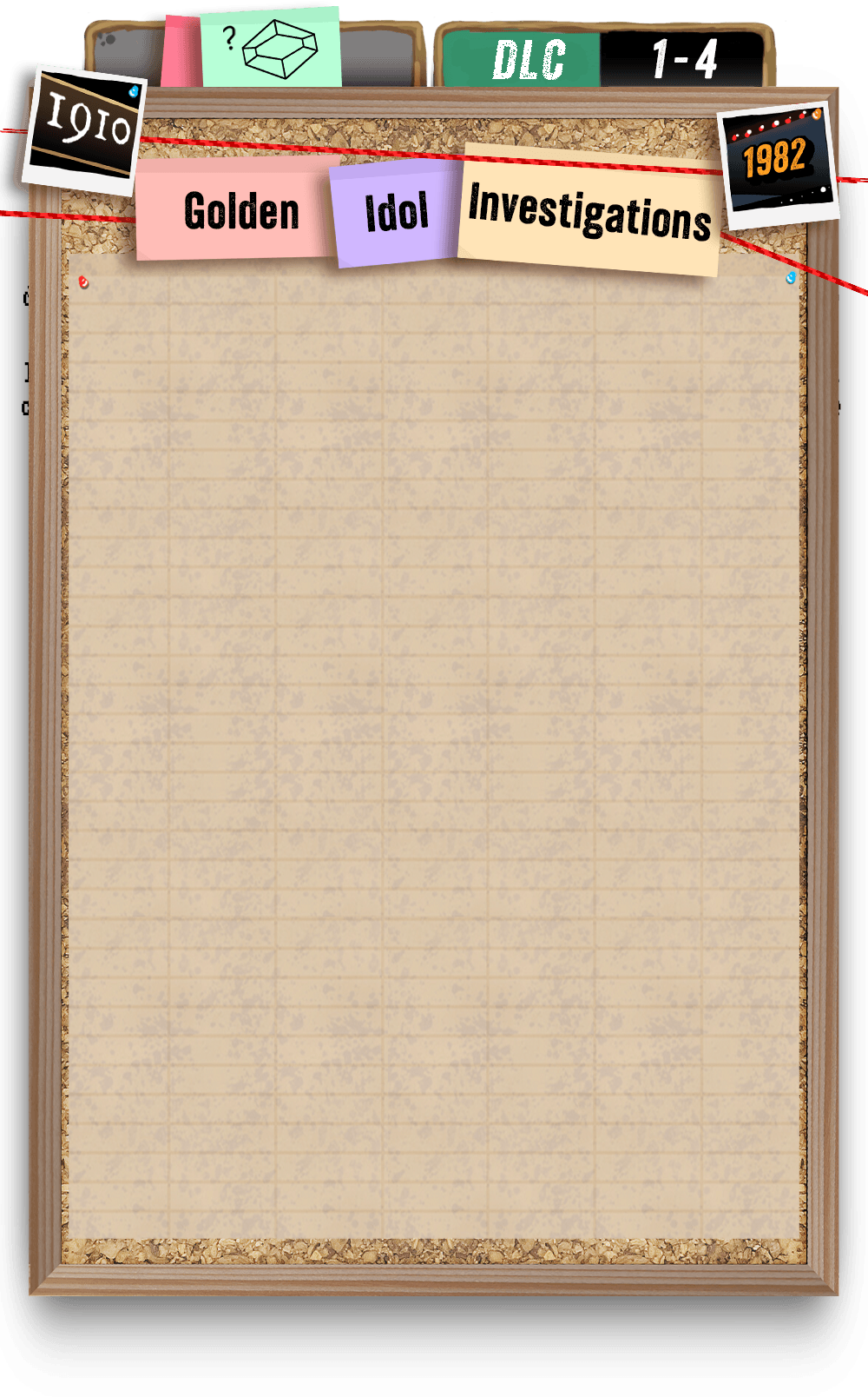 Golden Idol Investigations